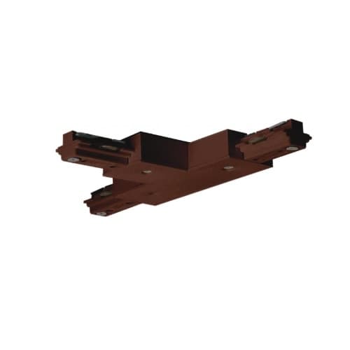Nuvo T Connector for Track Lighting, Bronze