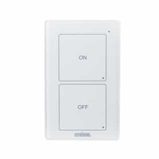 DCS ON/OFF Wall Switch, 1 Zone, White