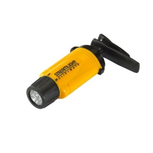 Streamligt 3.52-in Clipmate LED Clip Light, 27 lm, Yellow