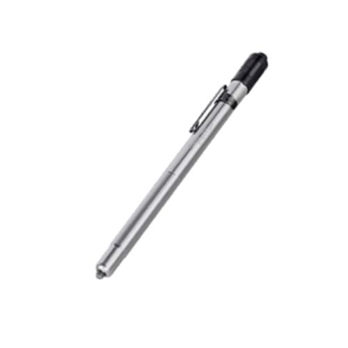6.21-in LED Stylus Penlight w/ White LED, 11 lm, Silver
