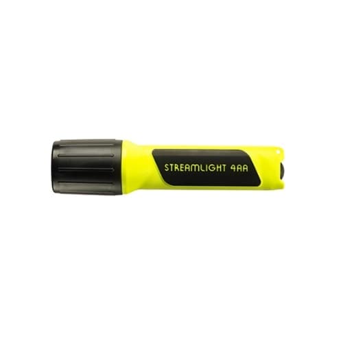 7-in LED Flashlight, 100 lm, Yellow