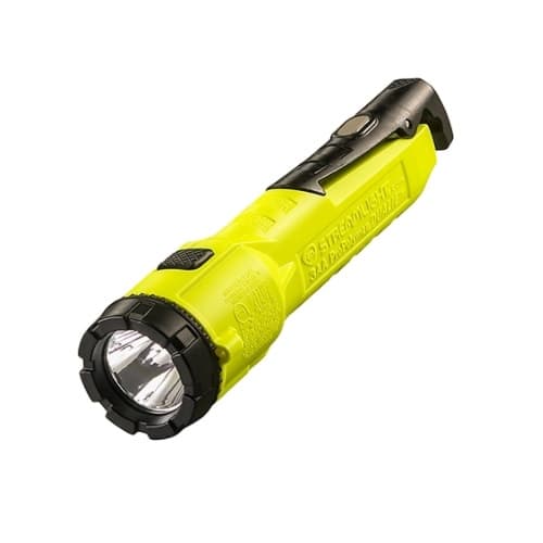7-in Dualie LED Flashlight, Spot/Flood Beam, 245 lm, Yellow