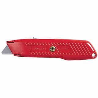 Stanley Self-Retracting Utility Knife, Spring Loaded