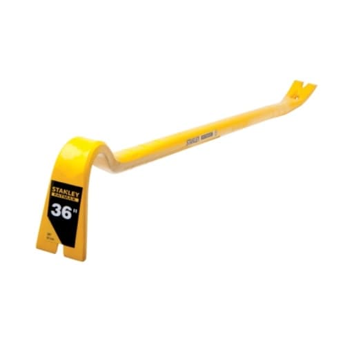 Stanley 4.5-in X 36-in FatMax Pry Bar, Yellow