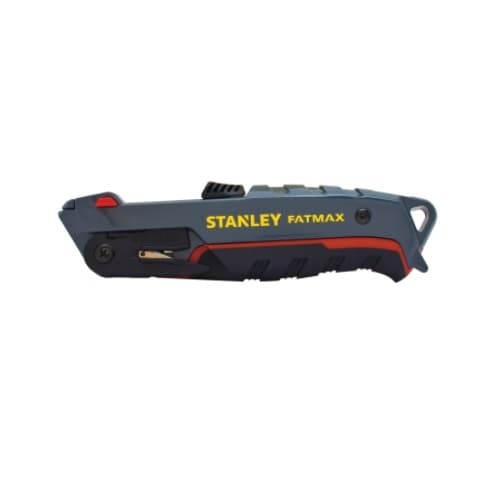 Stanley 3.3-in Retractable Safety Knife, Gray