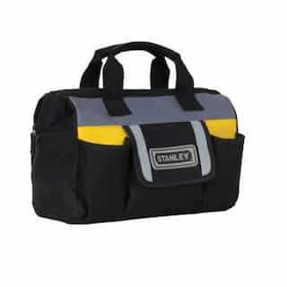 9.9-in X 5.1-in Technician Tool Bag w/ Handle, Black