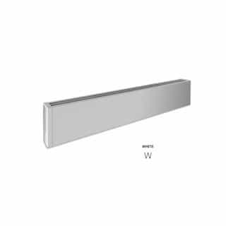 Stelpro 300W 3-ft Mini Architectural Baseboard, 100 Sq Ft, 1024 BTU/H, 240V, White