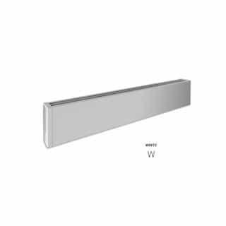 Stelpro 600W 4-ft Mini Architectural Baseboard, 150 Sq Ft, 2048 BTU/H, 120V, White