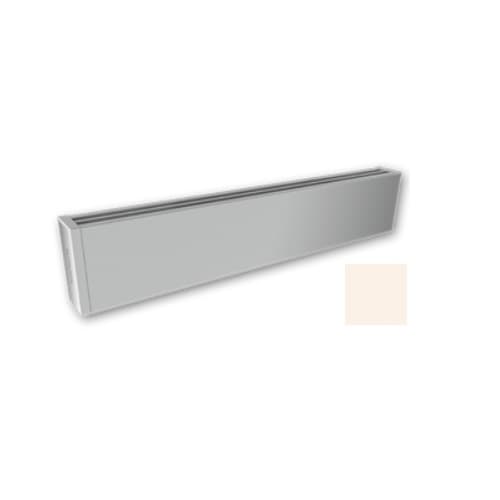 Stelpro 1200W 8-ft Mini Architectural Baseboard, 150 Sq Ft, 4095 BTU/H, 120V, Soft White