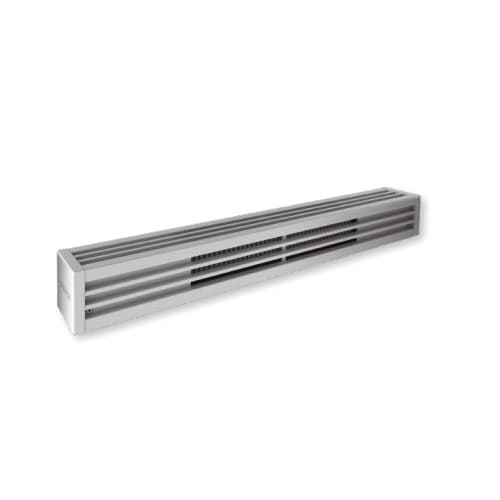 800W Aluminum Mini Baseboard Heaters, 100W/Ft, 120V, Soft White