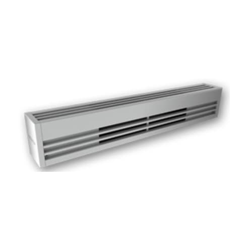 Stelpro 1600W 8-ft Mini Architectural Baseboard Heater, 200 Sq Ft, 5460 BTU/H, 277V, White