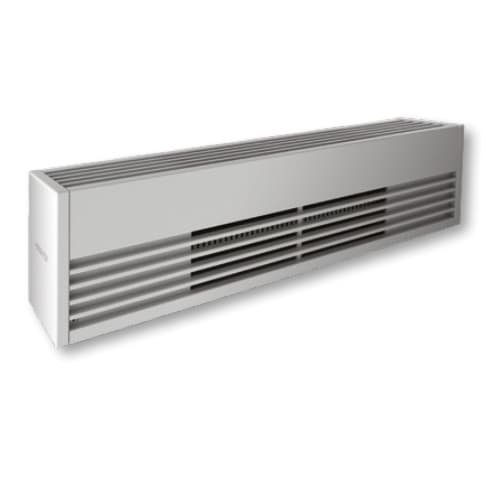 2400W Architectural Baseboard Heater, 300W/Ft, 208V, Anodized Aluminum