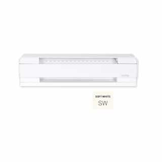 Stelpro 1.5-ft 300W Brava Electric Baseboard, Up To 50 Sq.Ft, 1024 BTU/H, 240V, Soft White