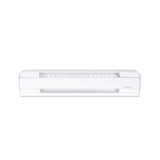 Stelpro 4-ft 1000W Brava Electric Baseboard, Up To 125 Sq.Ft, 3413 BTU/H, 240V, S.White
