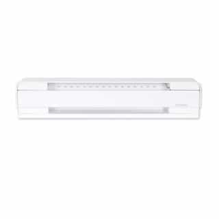 Stelpro 8-ft 2000W Brava Electric Baseboard, Up To 250 Sq.Ft, 6825 BTU/H, 240V, White