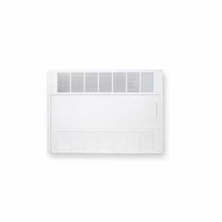 2000W Cabinet Heater w/ Built-in Thermostat, 3 Ph, 480V, White