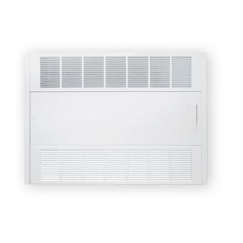 2000W 2-ft ACBH Cabinet Heater w/ Built-in Thermostat, 6825 BTU/H, 277V, Off White