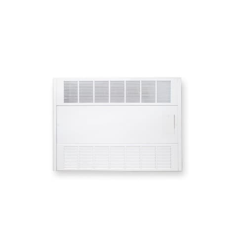 6000W Cabinet Heater w/ Built-in Thermostat, 3 Ph, 480V, White