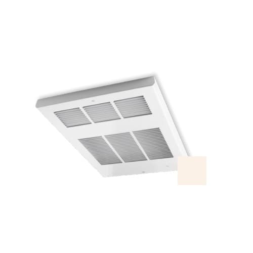 1500W Ceiling Fan Heater, 24V Control, Single, 480V, Soft White