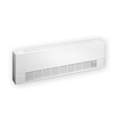 1800W 4-ft Arch. Cabinet Heater w/ Front Air Outlet, 450W/Ft, 6143 BTU/H, 277V,Off White