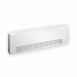 6000W 8-ft Architectural Cabinet Heater, 750W/Ft, 20476 BTU/H, 277V, Off White