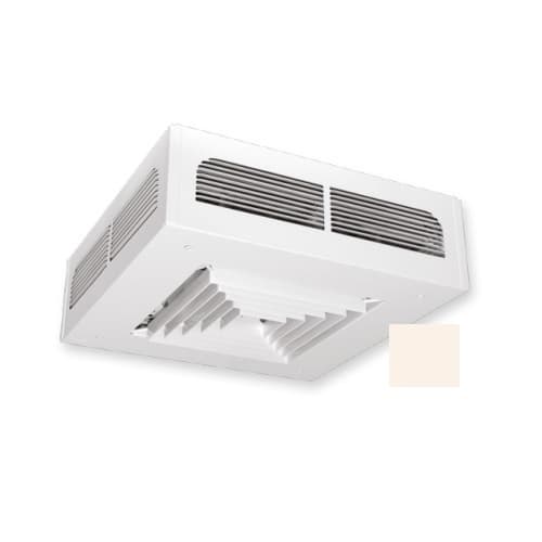 2000W Dragon Ceiling Fan Heater w/ Thermostat, 450 CFM, 6825 BTU/H, 3 Ph, Soft White
