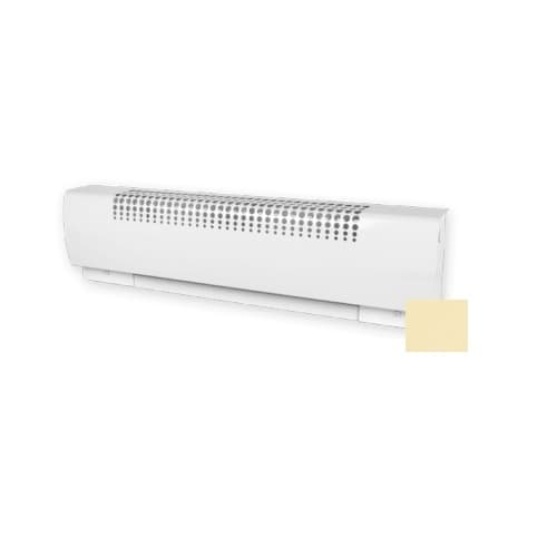 42in 1000W Baseboard Heater, 120V, Soft White