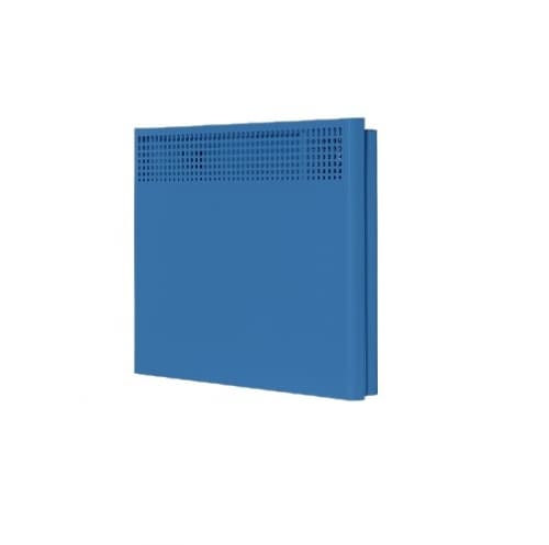 500W Convection Heater w/o Thermostat, 100 Sq Ft, 120V, Denim Blue