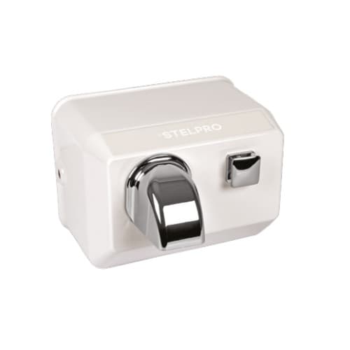 Stelpro 2000W Electric Hair Dryer, Push-Button Start, 120V, White