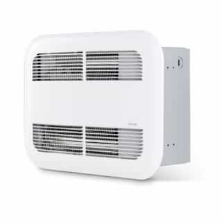 Stelpro 1500W Air Curtain Ceiling Fan Heater, 5119 BTU/H, 277V, White