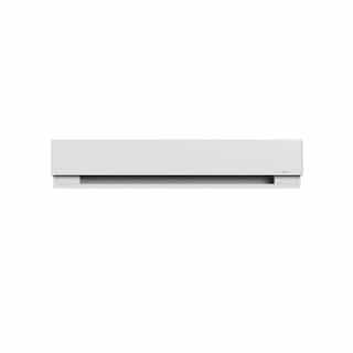 Stelpro 3-ft 500W Prima Compact Baseboard Heater, Up To 50 Sq.Ft, 1706 BTU/H, 120V, White