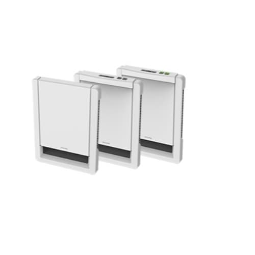 1000W Sonoma Style Wall Heater, 240V, No Controls, White