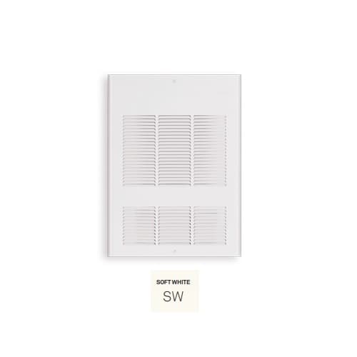 Stelpro 1500W Wall Fan Heater w/ 24V Control, Up To 175 Sq.Ft, 5119 BTU/H, 120V, Soft White