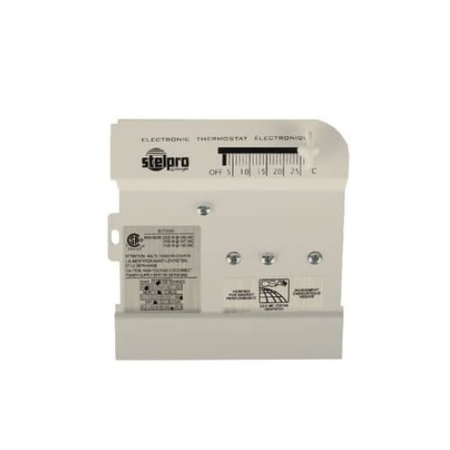Stelpro Built-in Thermostat, Double Pole, 120V-600V, White