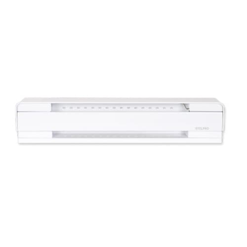 1000W 4-ft Electric Baseboard Heater, 240V, Soft White