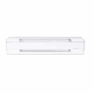 1000W Electric Baseboard Heater, 208V, Soft White