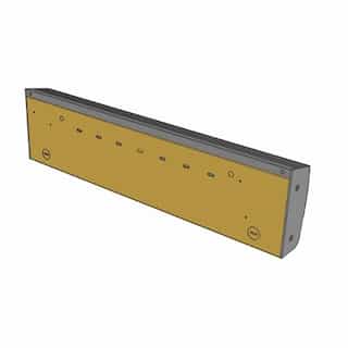 Clean Back for DBI Series Aluminum Draft Barrier, Anodized Aluminum