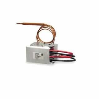 Built-in Single Pole Tamper-Proof Thermostat for Aluminum Draft Barrier