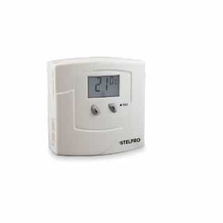 Low Voltage Electronic Thermostat, 0-10V Output, White