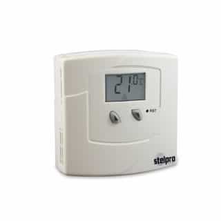 Low Voltage Electronic Thermostat, 24V Output, White