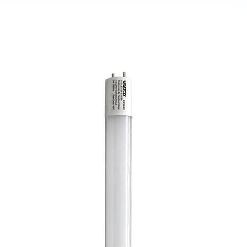Satco 9W 2ft LED T8 Tube, Ballast Bypass, 1100 lm, 3500K