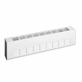 800W Architectural Baseboard Heater, Medium Density, 480V, Soft White