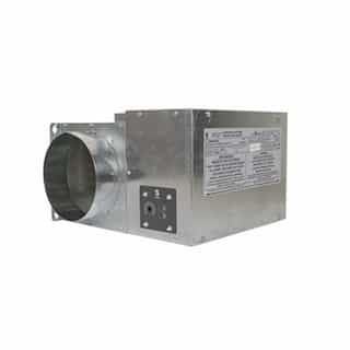 2000W Round Duct Heater, 10" Duct, 240V, 50 CFM