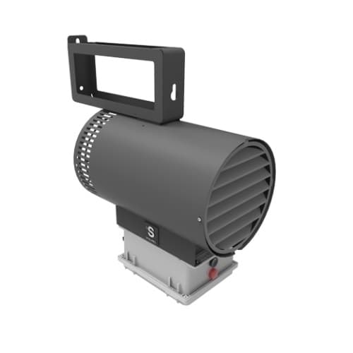 5000W Agricultural Unit Heater w/ Disconnect Switch, 240V-208V, Charcoal