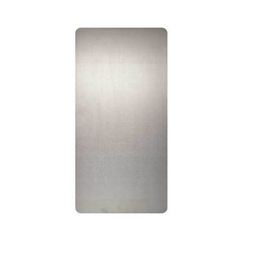 Wall Guard for SHDXL Xlerator Hand Dryer, Anti-Microbial, Brush Stainless Steel, Set of 2