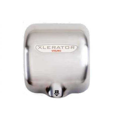 Stelpro Automatic Xlerator Hand Dryer, 110V-120V, Brushed Stainless Steel