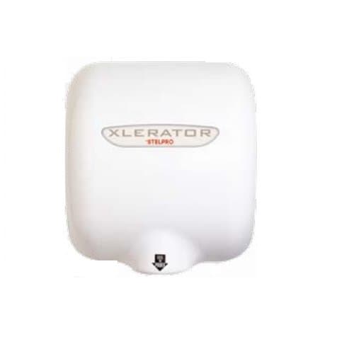 Stelpro Automatic Xlerator Hand Dryer, 208V-277V, White Polymer BMC