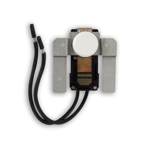 Built-in Double-Pole Electronic Thermostat, 120V-600V, Off White