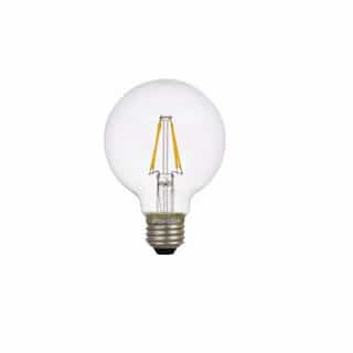 4.5W G16 Filament Bulb, 40W Inc. Retrofit, Dim, E26, 450 lm, 2700K