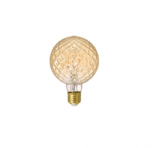 2W LED Pineapple Shaped Decorative Bulb, E26, 150 lm, 2175K 